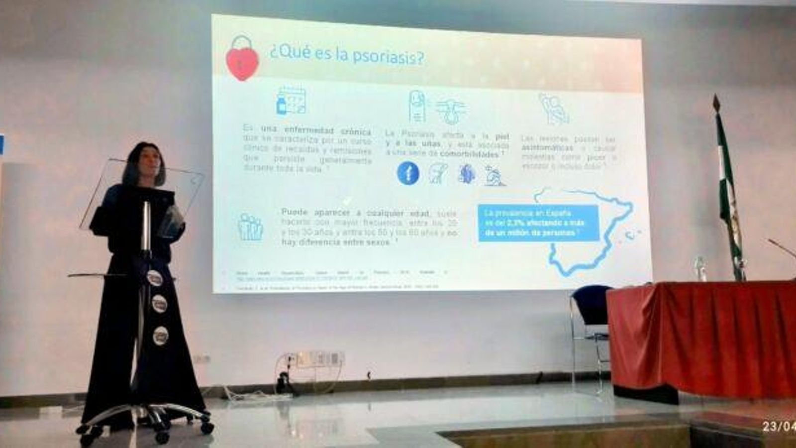 Un momento de la Jornada 'Declárate por tu piel'