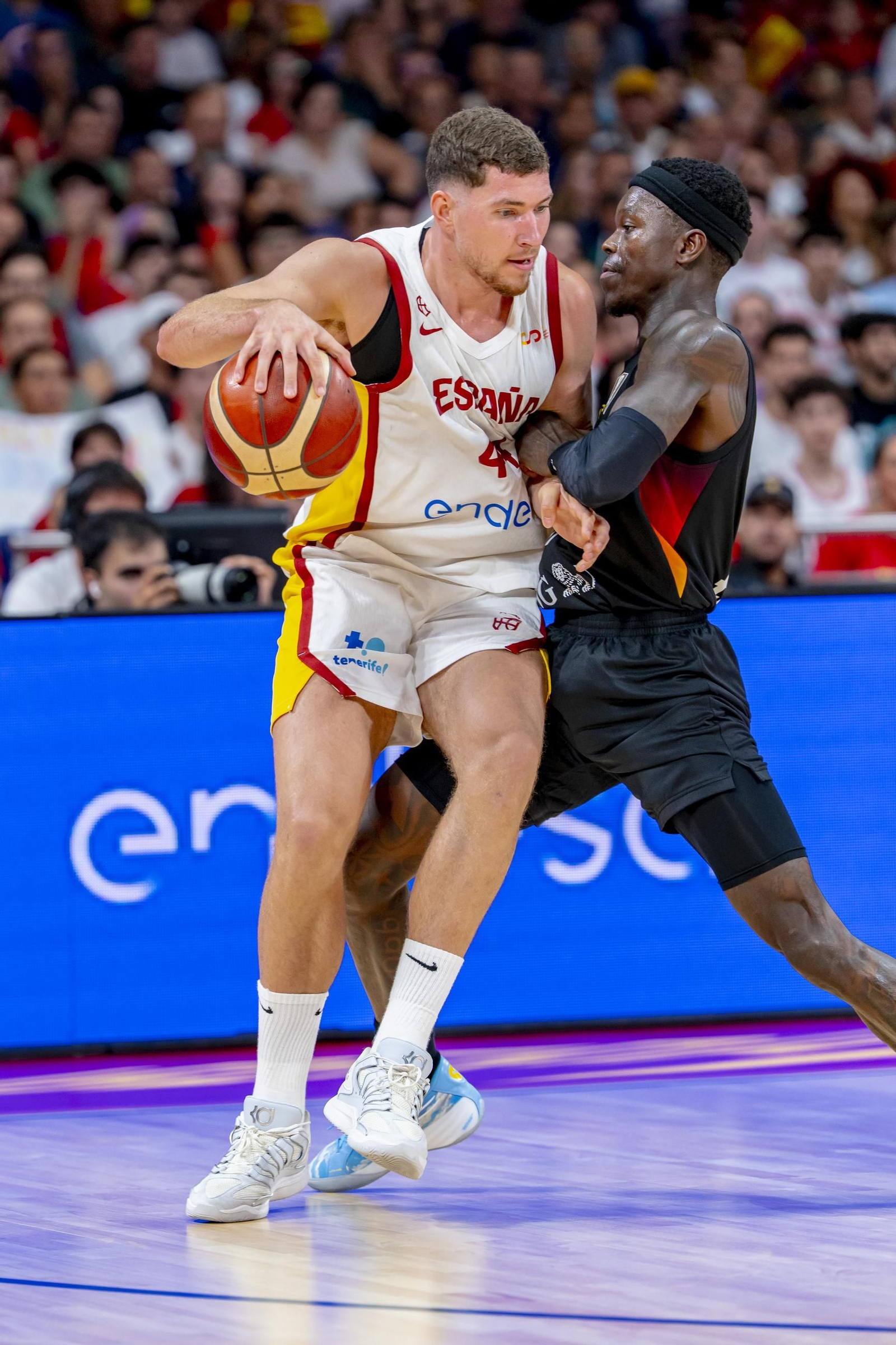Las mejores fotos del España-Alemania de baloncesto