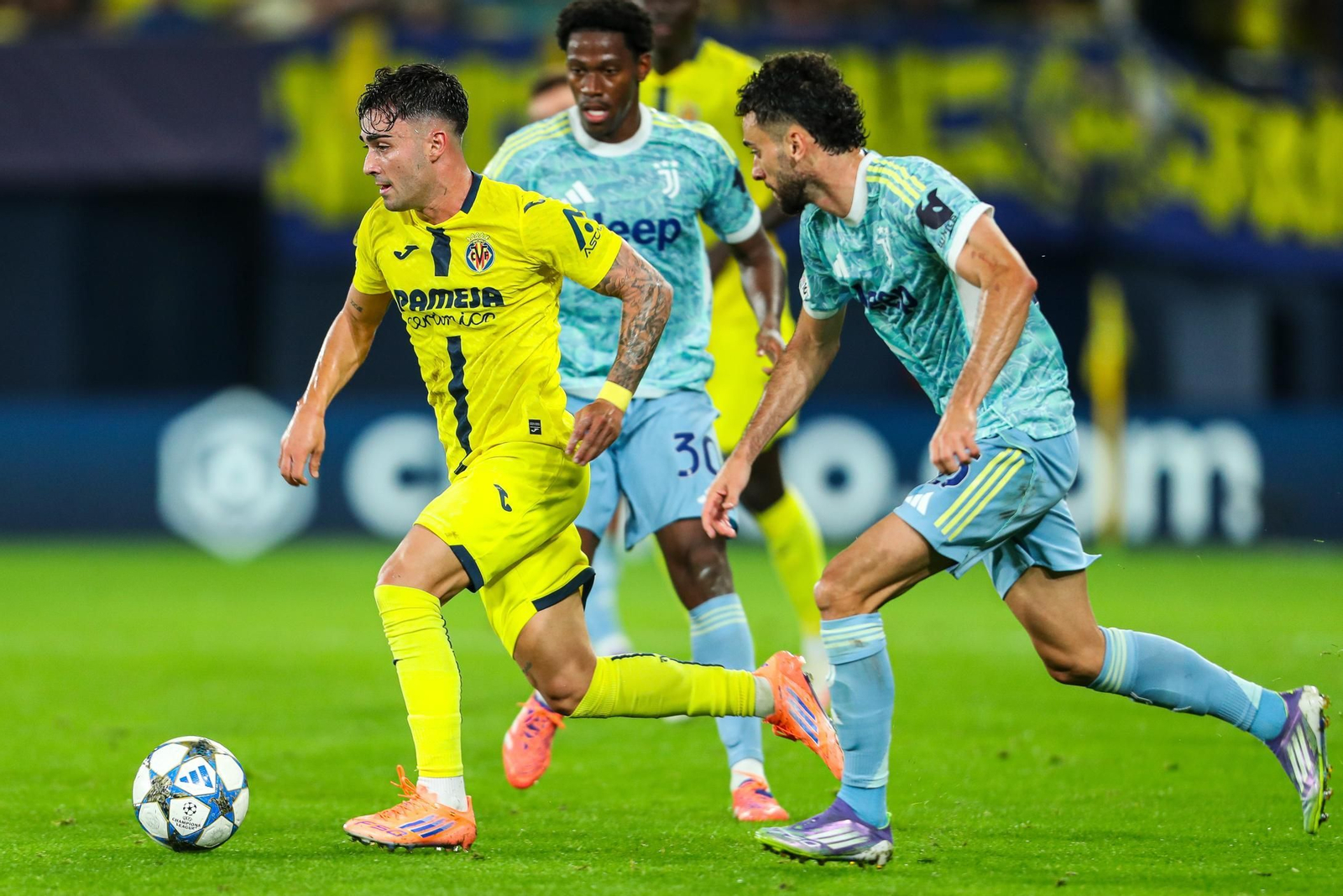 Las fotos del Villarreal-Juventus