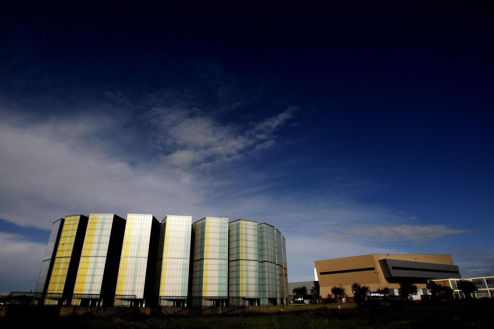 Imagen panorámica del enclave agroalimentario situado en el extremo norte de la ciudad.
