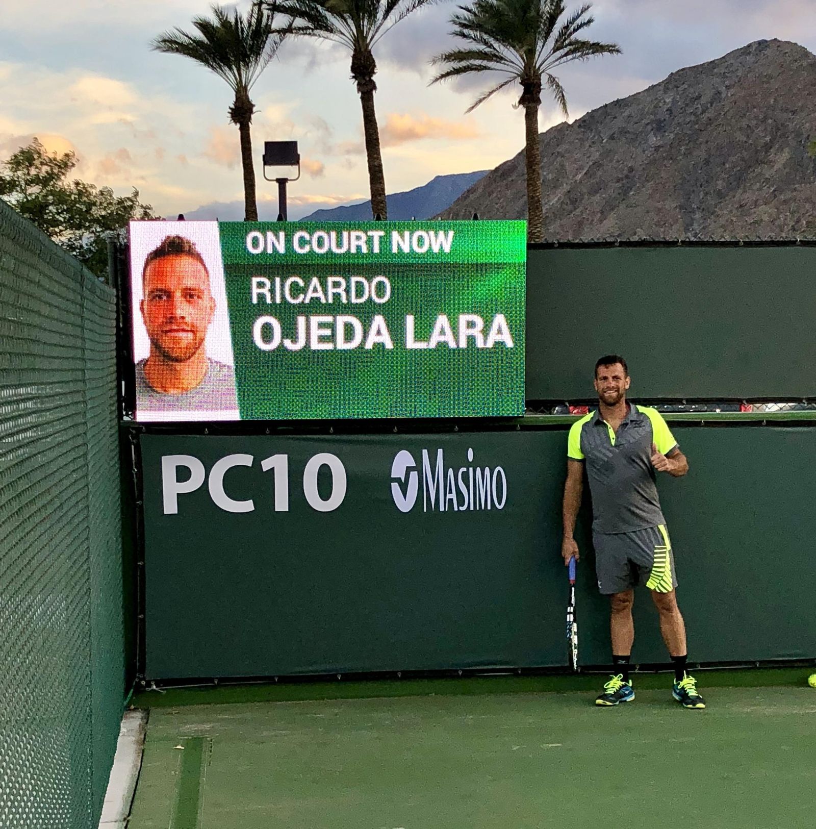 Reto para Riki Ojeda en Indian Wells