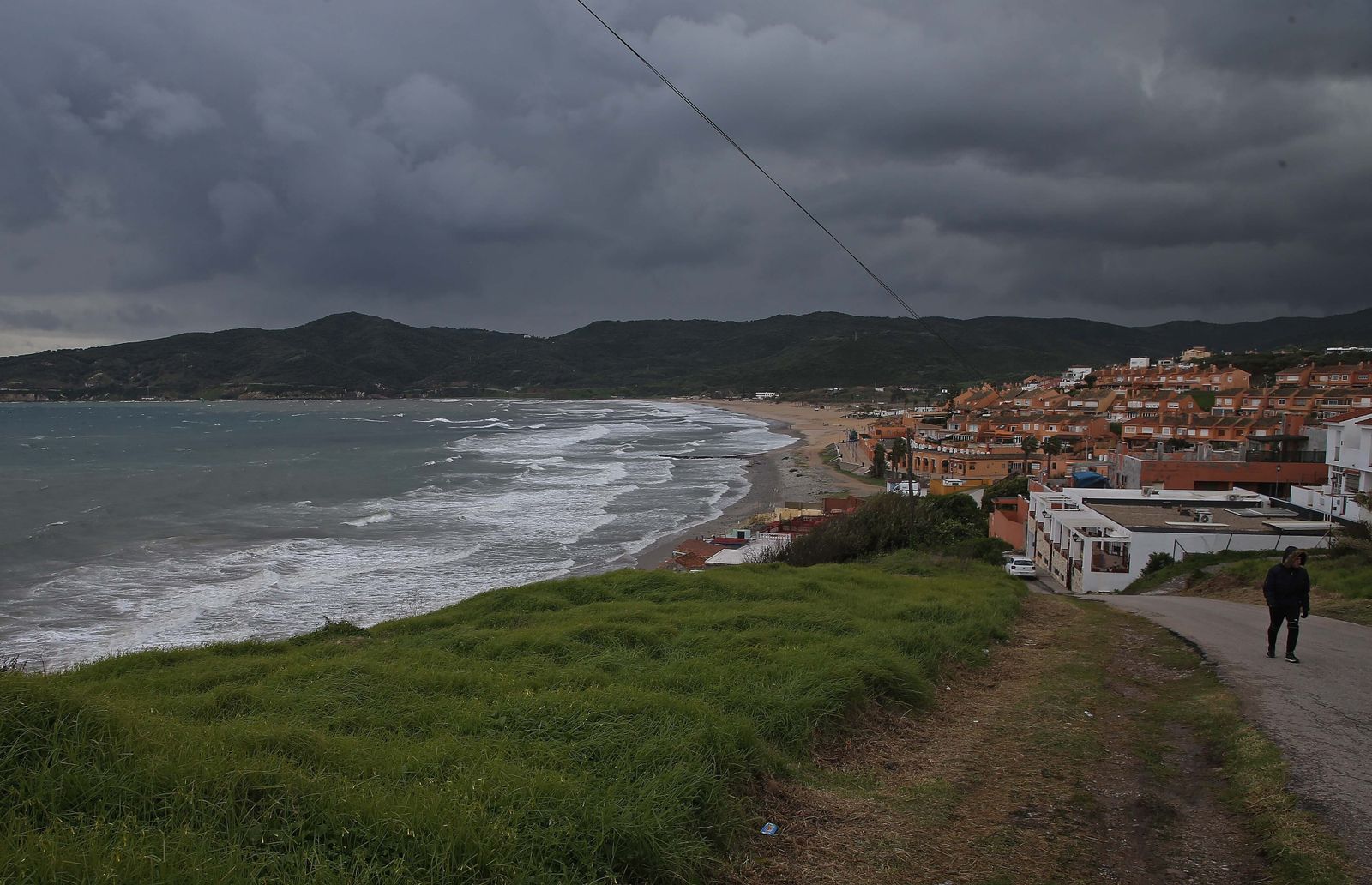 Fotos del temporal en la Bahía de Algeciras