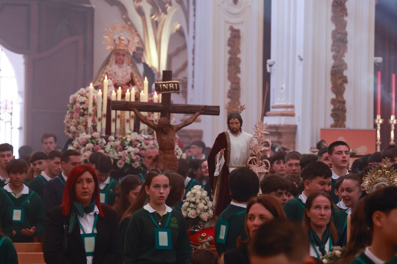 La procesión escolar de Málaga, en fotos