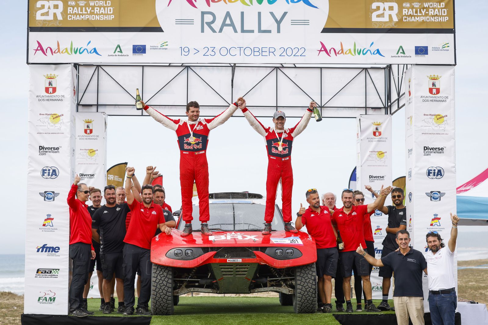 Andalucía Rally: las imágenes del 'Dakar' por tierras andaluzas