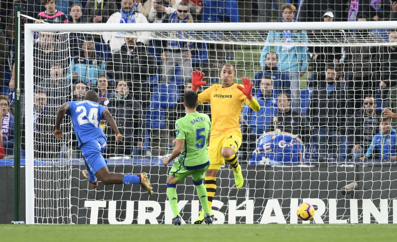 Las imágenes del Getafe-Betis
