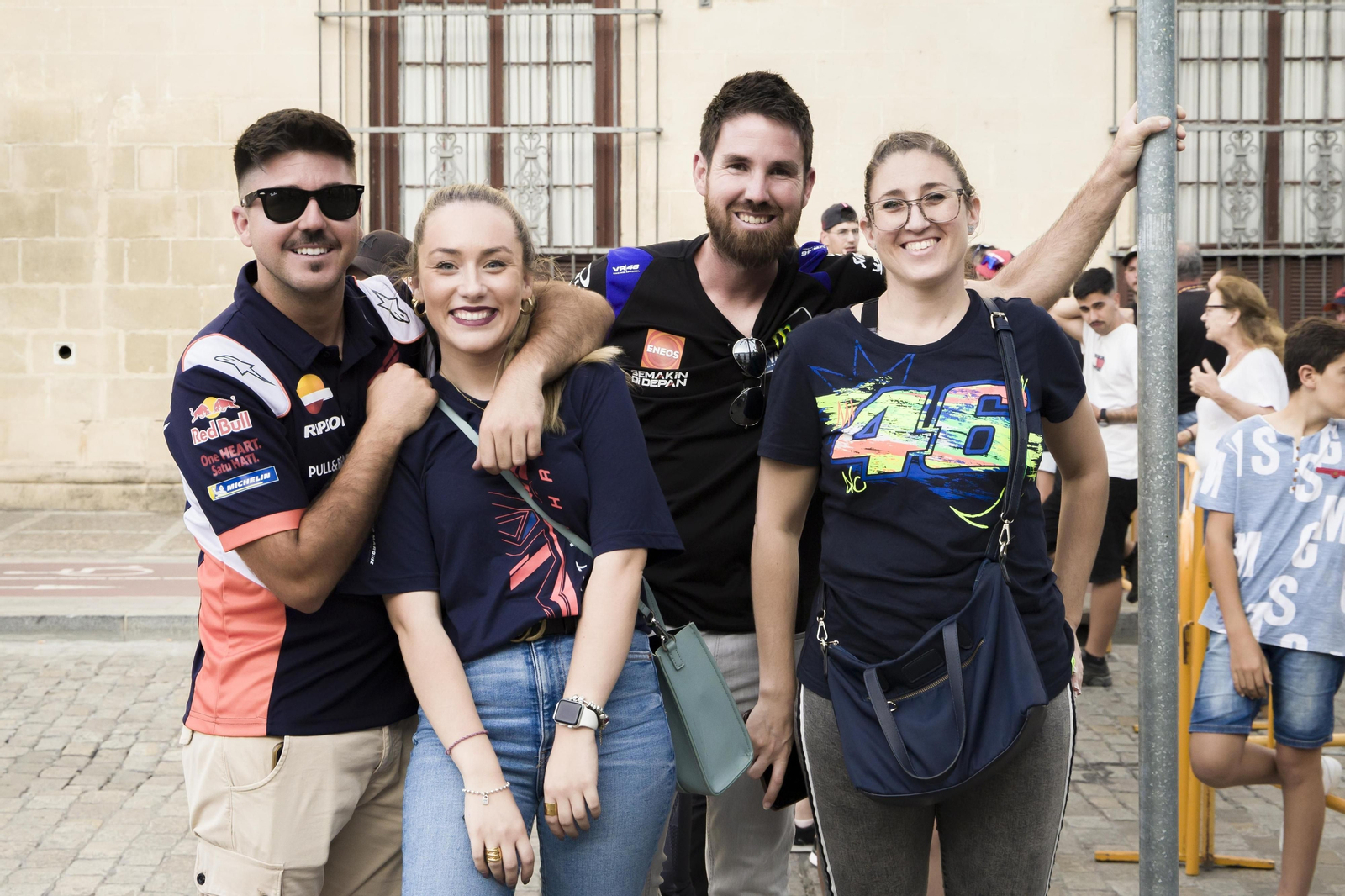 Gran ambiente motero en todo Jerez