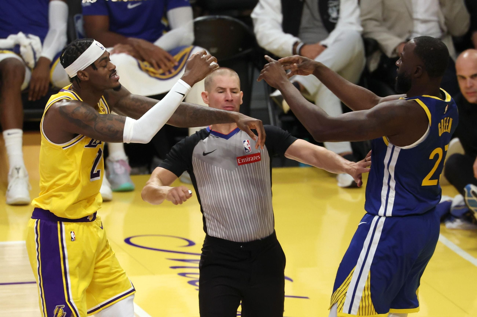 Las fotos del arranque de la NBA