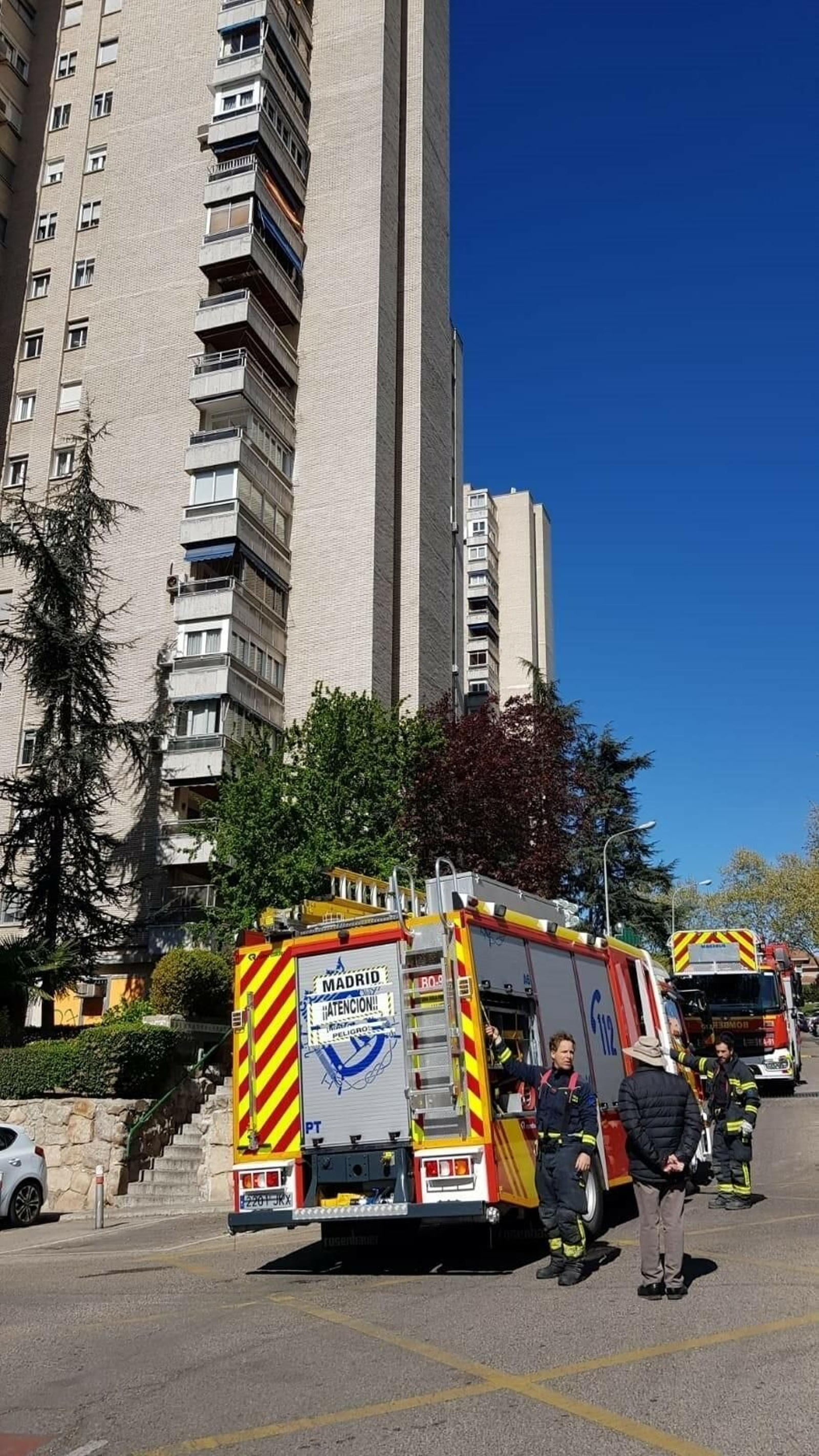 Lugar donde se produjo el incendio