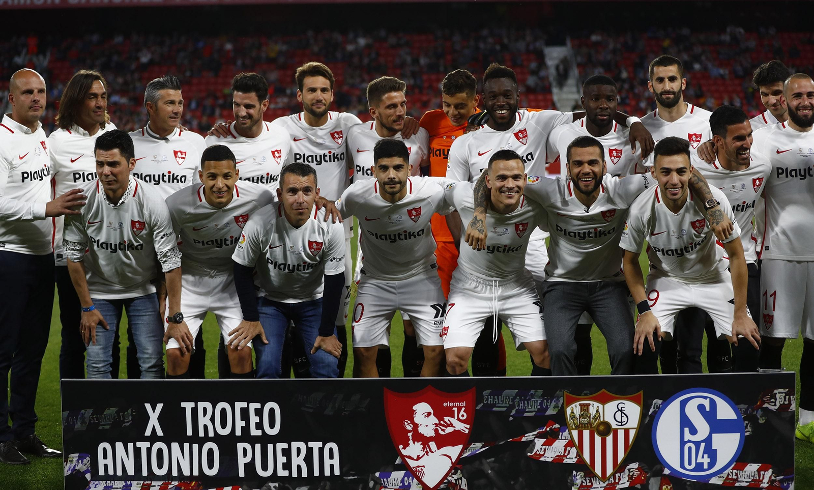 Las imágenes del Sevilla-Schalke 04 en el Trofeo Antonio Puerta