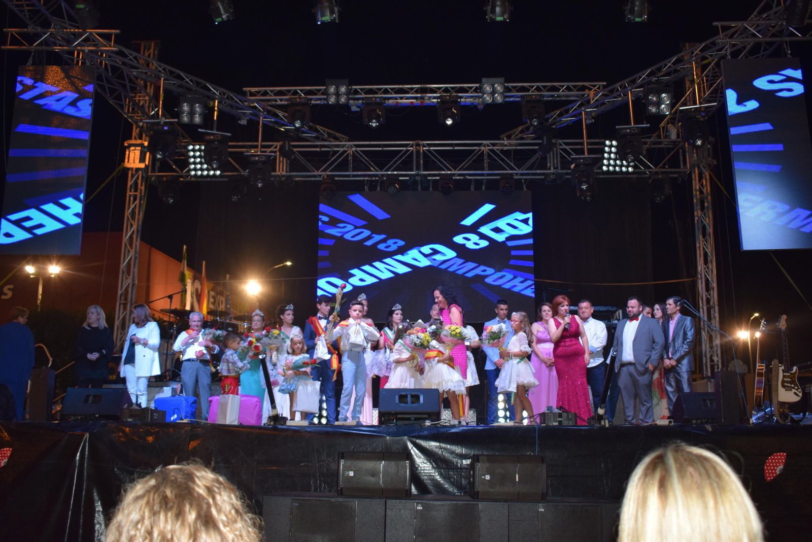 La procesión pone el broche a las fiestas de Campohermoso