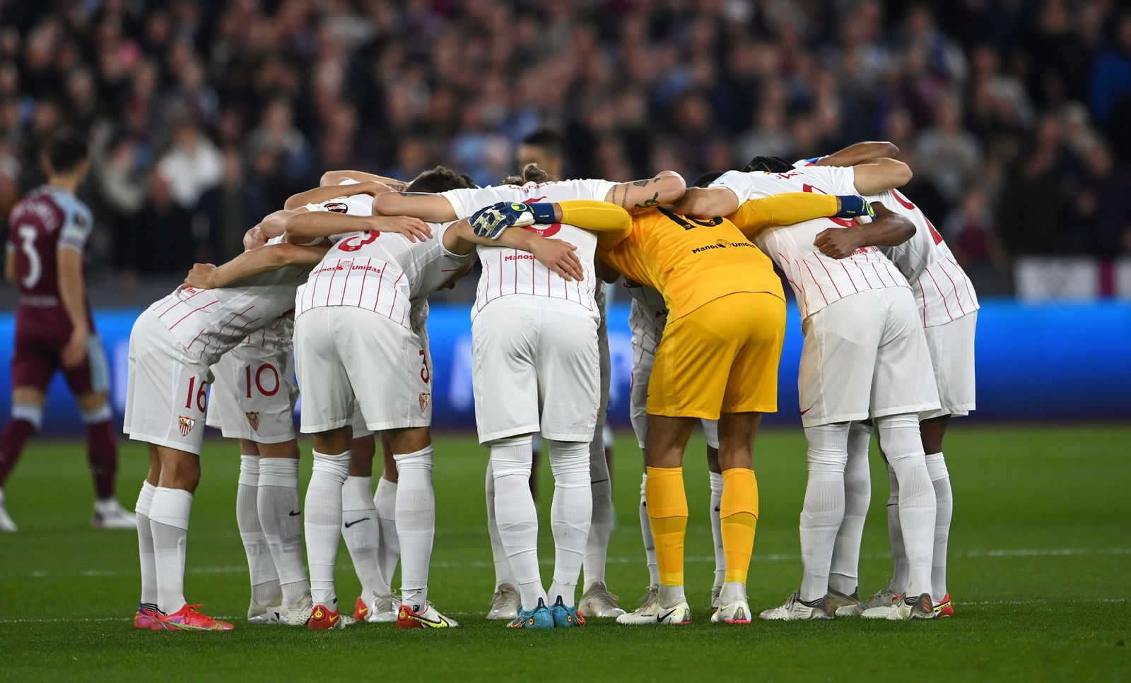 Las imágenes del West Ham - Sevilla