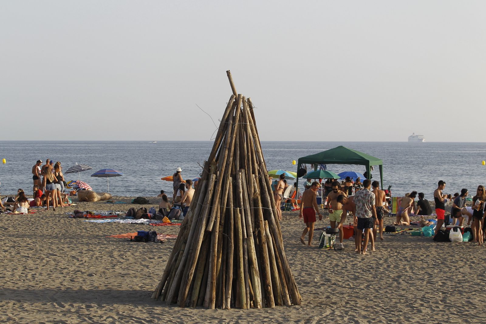 Fotogalería Noche de San Juan. El Zapillo. Almeria