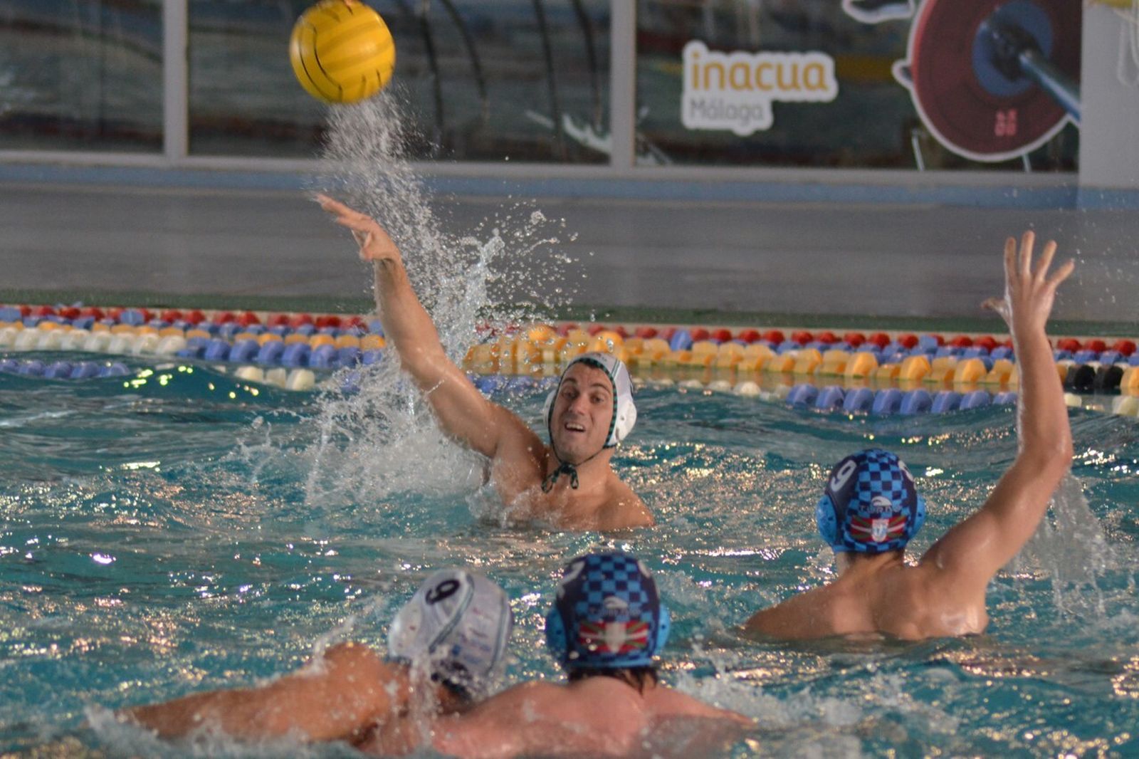 Partido del Waterpolo Málaga.
