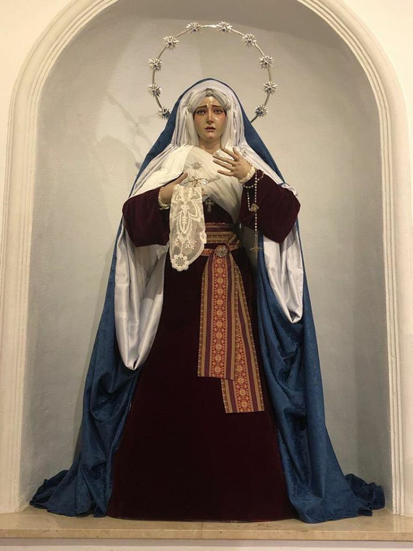 Las vírgenes de Algeciras, vestidas de hebrea