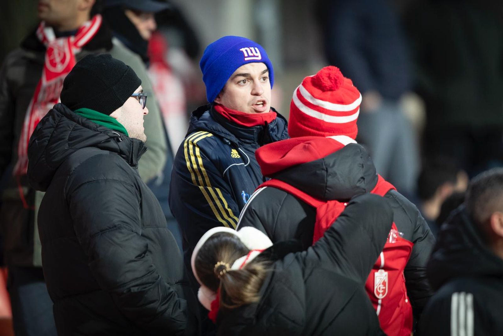 Encuéntrate en la grada de Los Cármenes durante el Granada-Rayo de la Copa del Rey