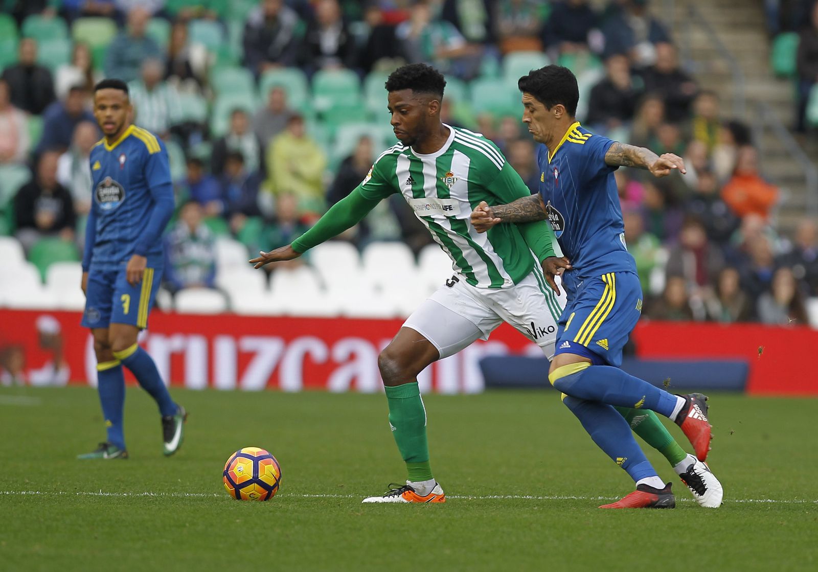 El Real Betis-Celta, en imágenes.