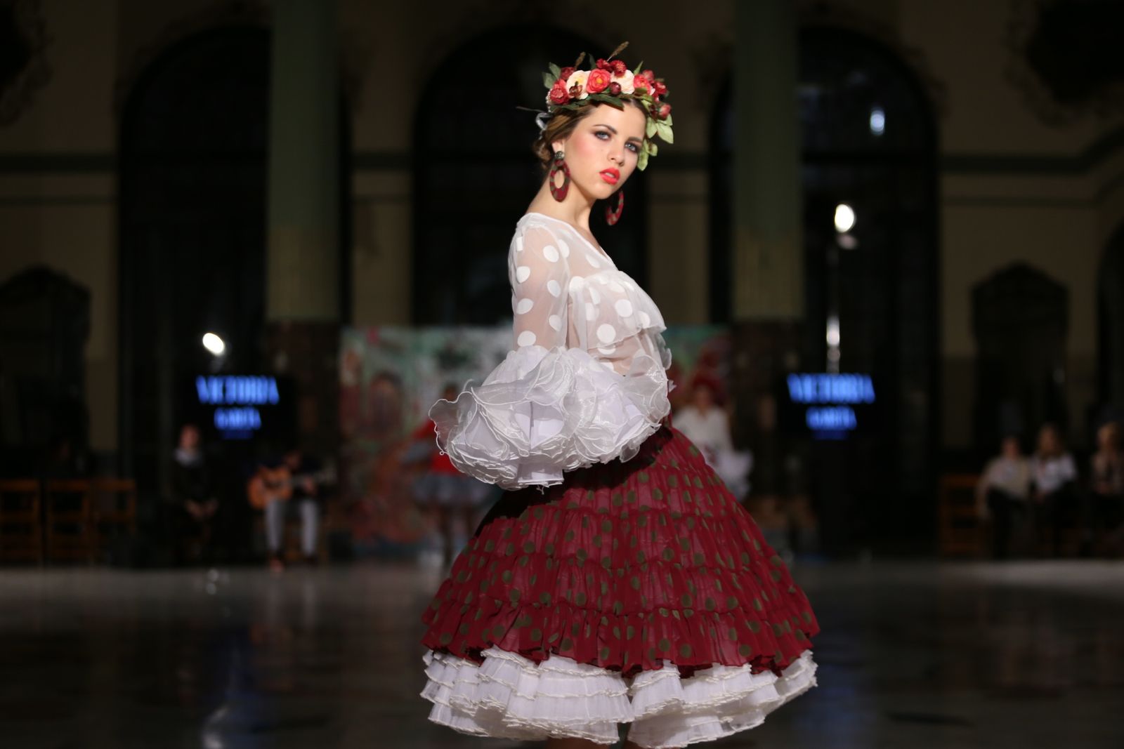 Desfile de Victoria García en Viva by We Love Flamenco, todas las fotos