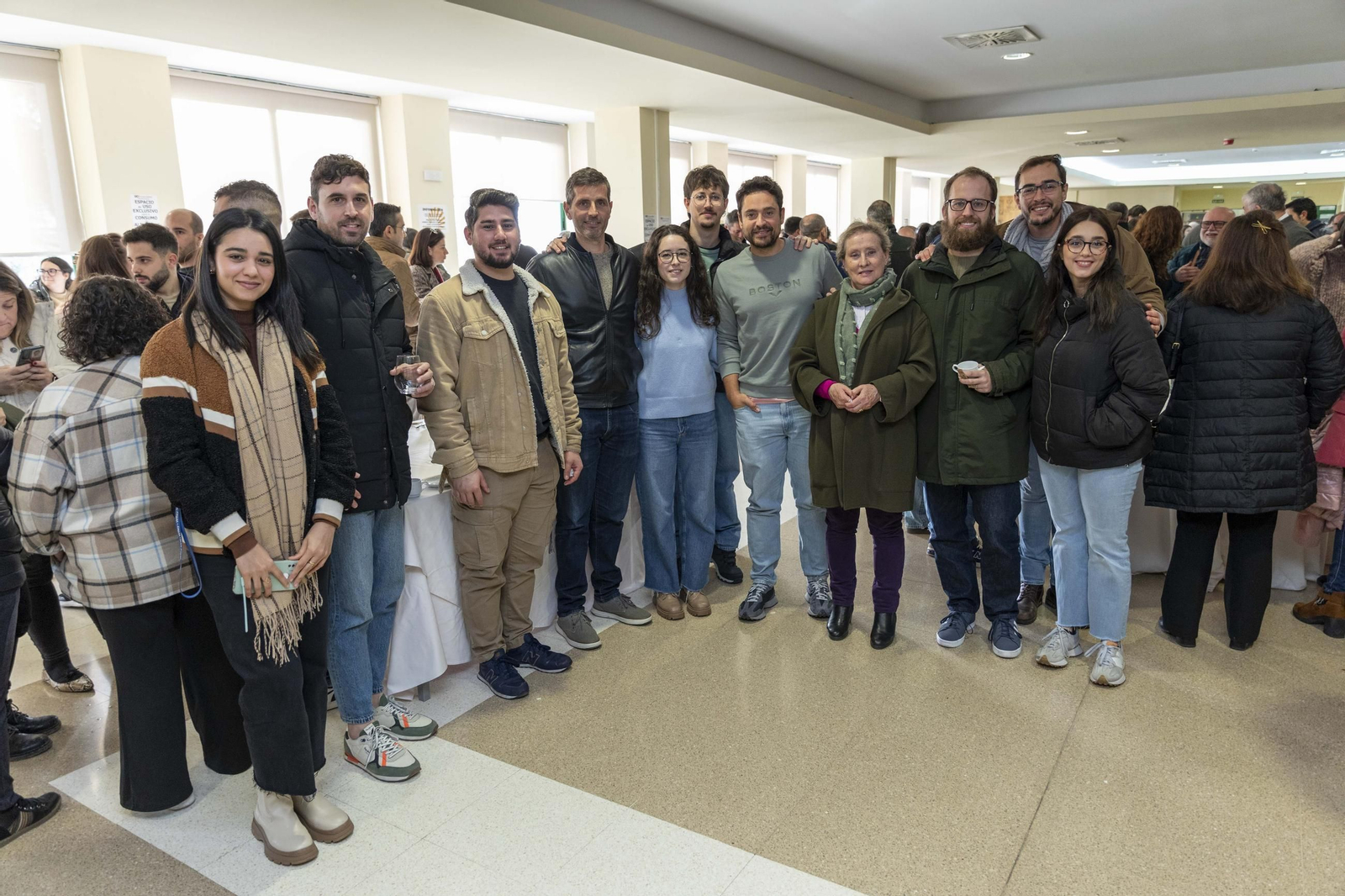 eL Tradicional desayuno con roscón de Reyes en el Campus de Rabanales, en imágenes