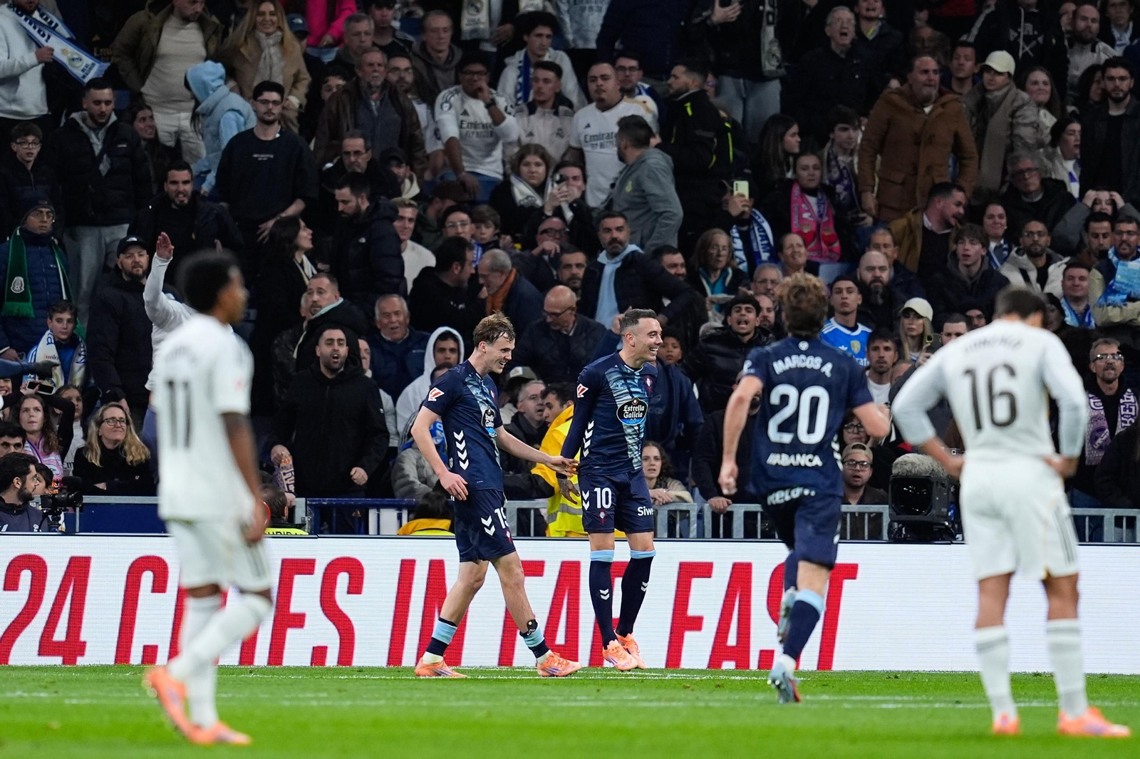 Las fotos de la derrota del Real Madrid contra el Celta