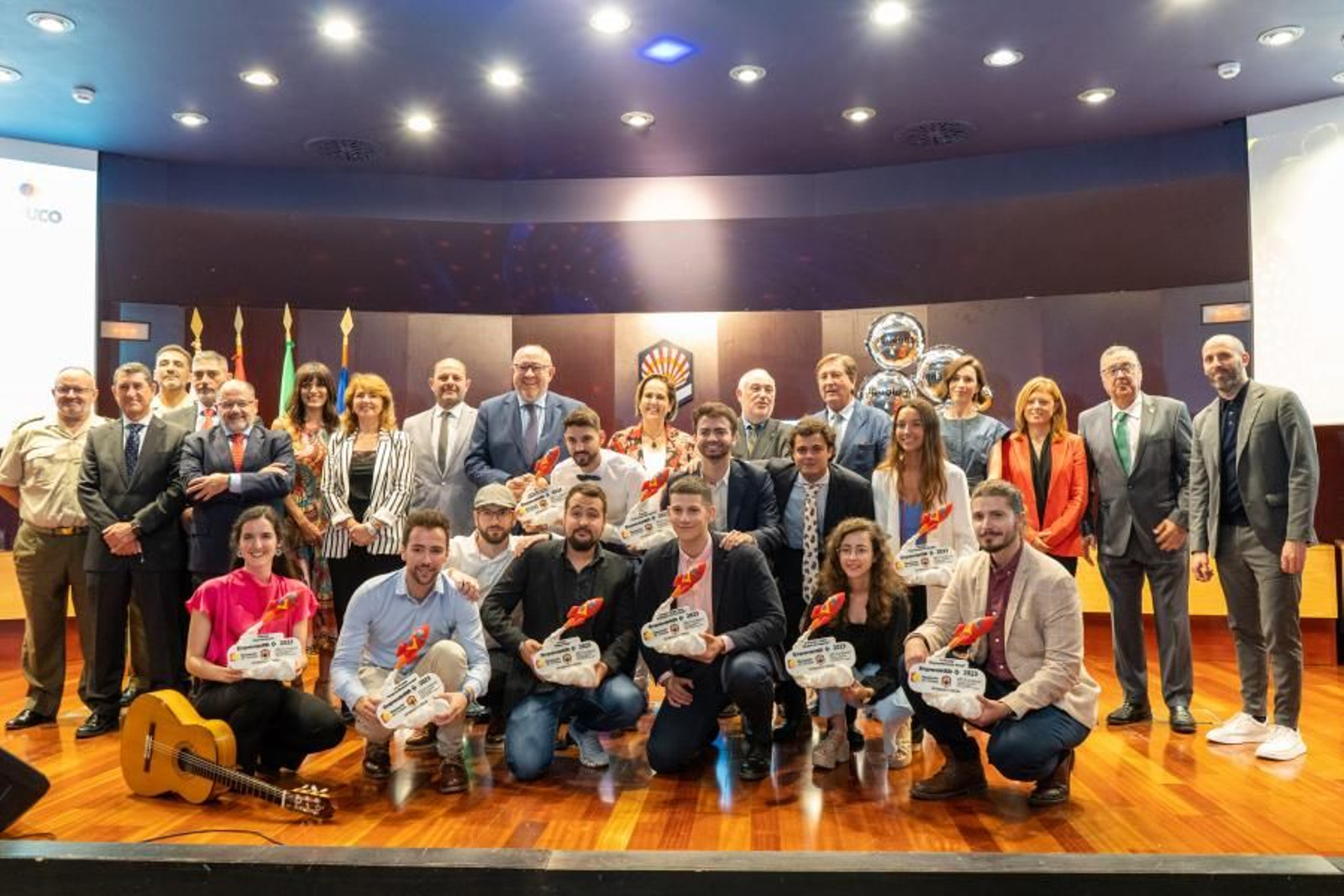 Ganadores de la última edición de EmprendeUCO. Ganadores de la última edición de EmprendeUCO.