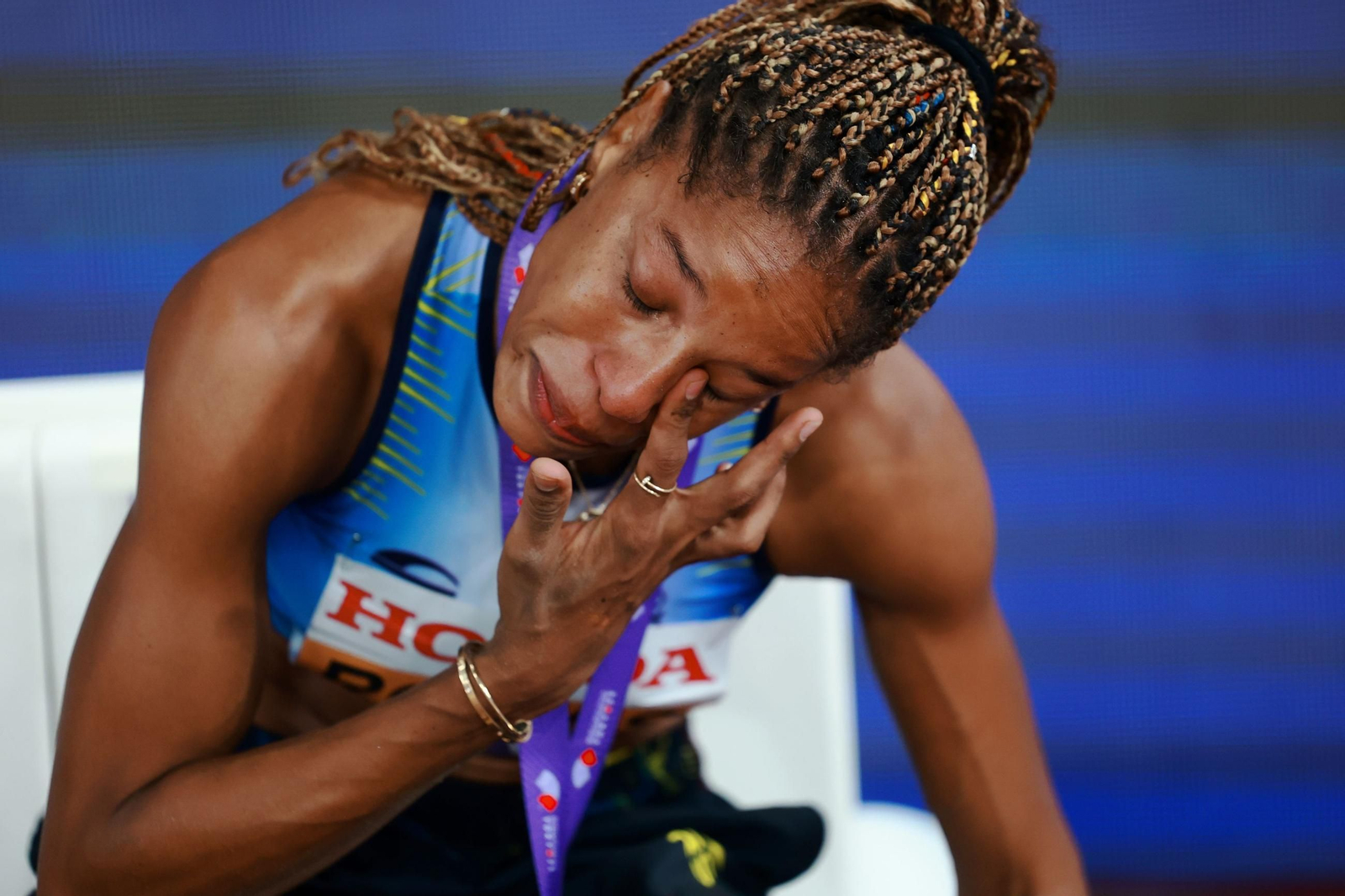 Las fotos del prometedor triunfo de Attaoui y del resto de la jornada del Mundial de Atletismo