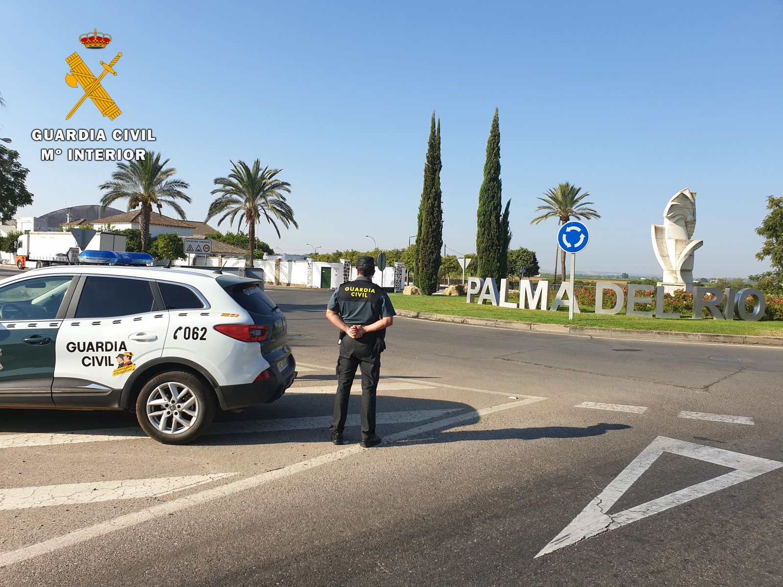 Puesto principal de la Guardia Civil en Palma del Río.