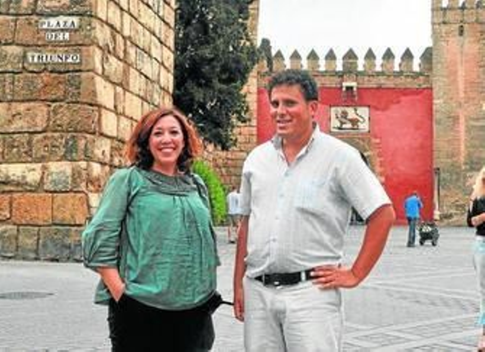 Paloma de los Santos y Leonardo Sánchez, socios fundadores de Sevilla Eventours S.XXI.
