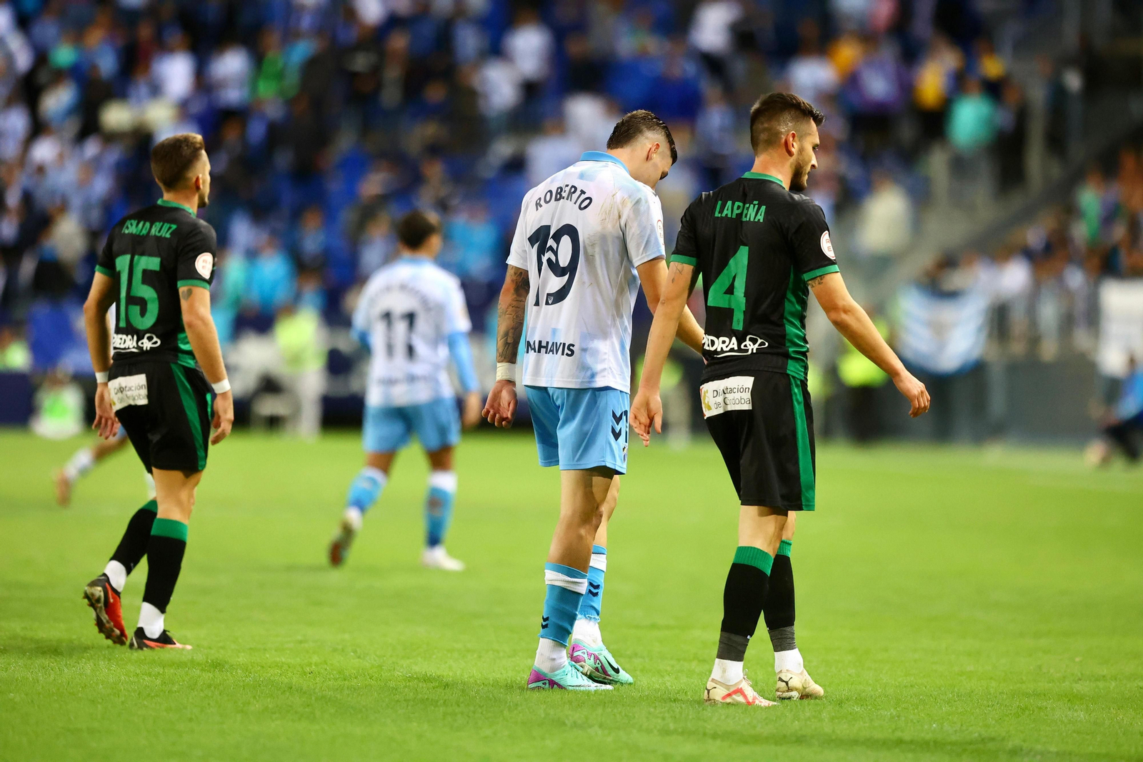 El Málaga CF-Córdoba, en fotos