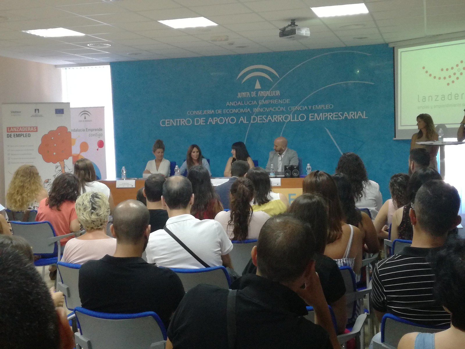 Un momento del encuentro que se celebró ayer en el Centro Andaluz de Emprendimiento.