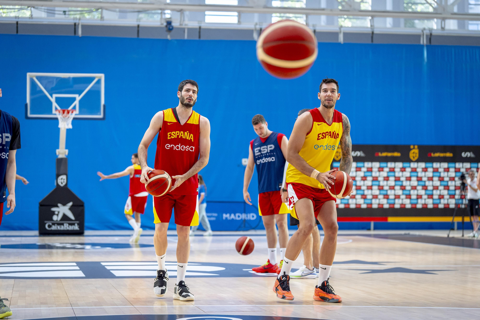 España vuelve a trabajar en Madrid con Alberto Díaz y Yankuba Sima España vuelve a trabajar en Madrid con Alberto Díaz y Yankuba Sima