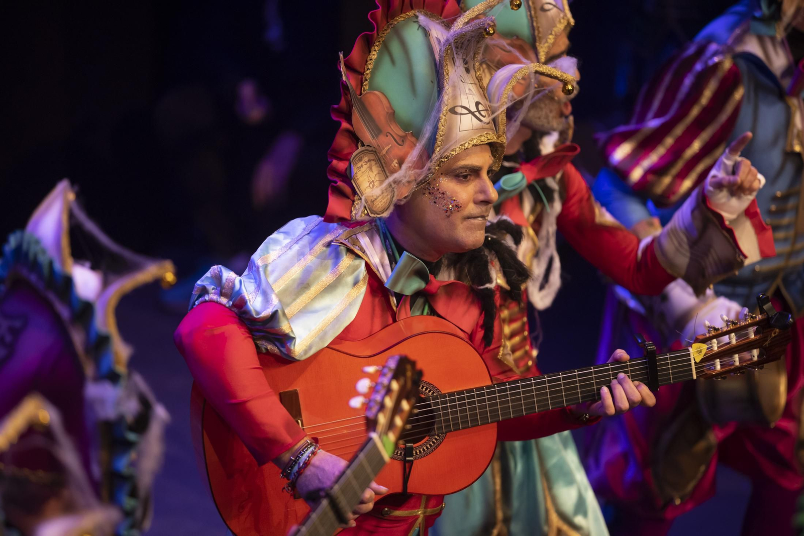 La última jornada de semifinales del Carnaval de Huelva, en imágenes