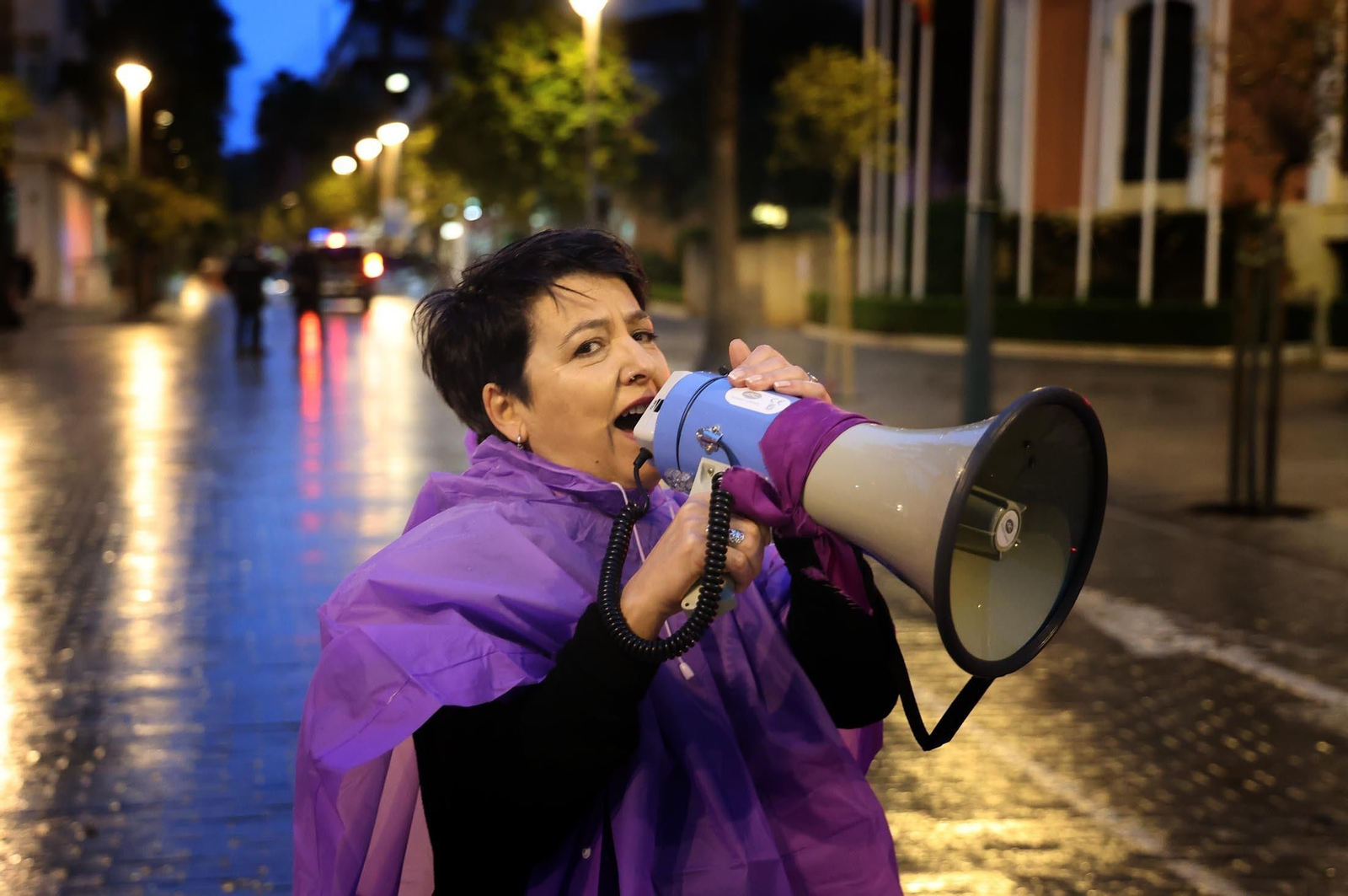 Imágenes de la manifestación del 8M en Huelva