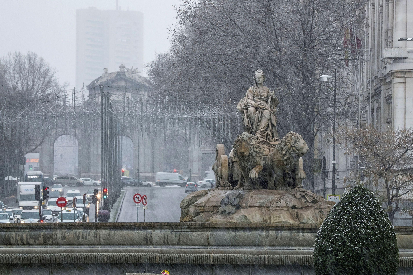 Las imágenes blancas que ha dejado la nieve en toda España