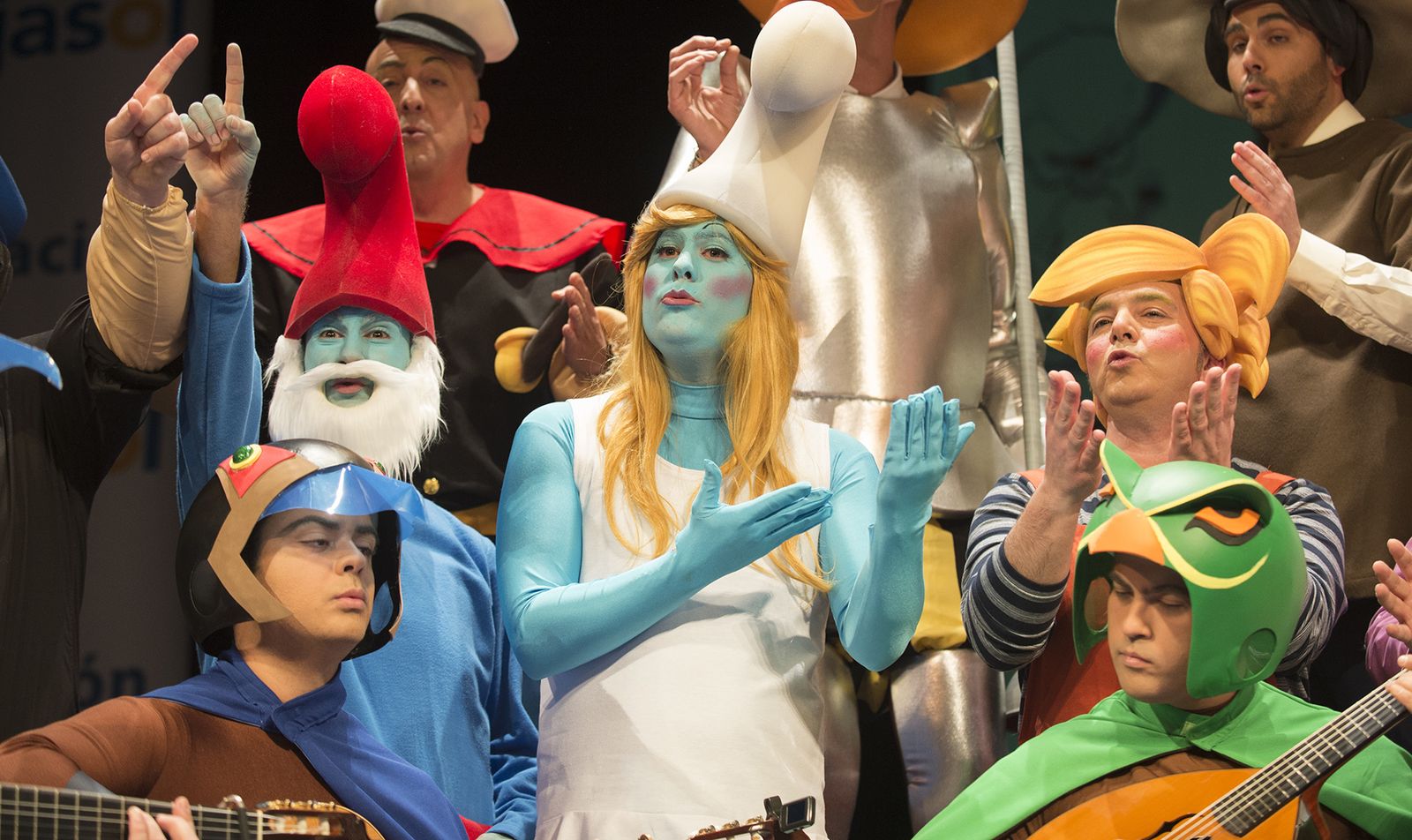 Las imágenes de la sexta función clasificatoria