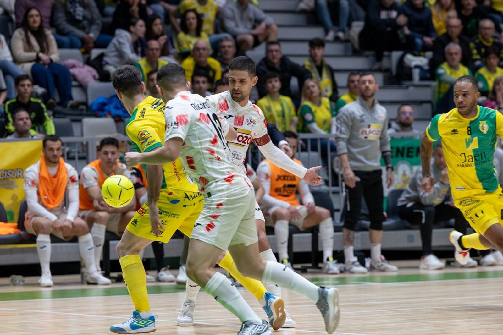 Las mejores fotos del empate entre Jaén Paraíso Interior FS y ElPozo Murcia