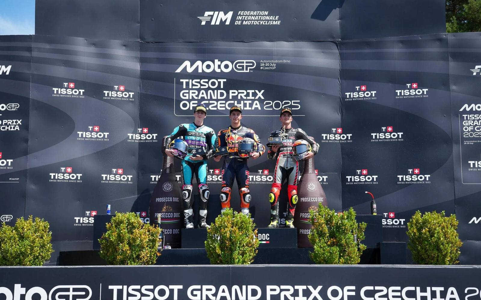 Las fotos de la exhibición de Rueda en Moto3 en Brno