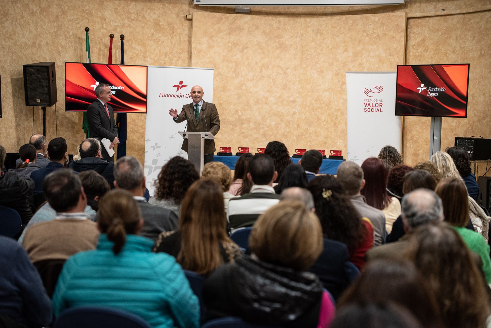 Imágenes de  la entrega de Premios al Valor Social 2022 de la Fundación Cepsa