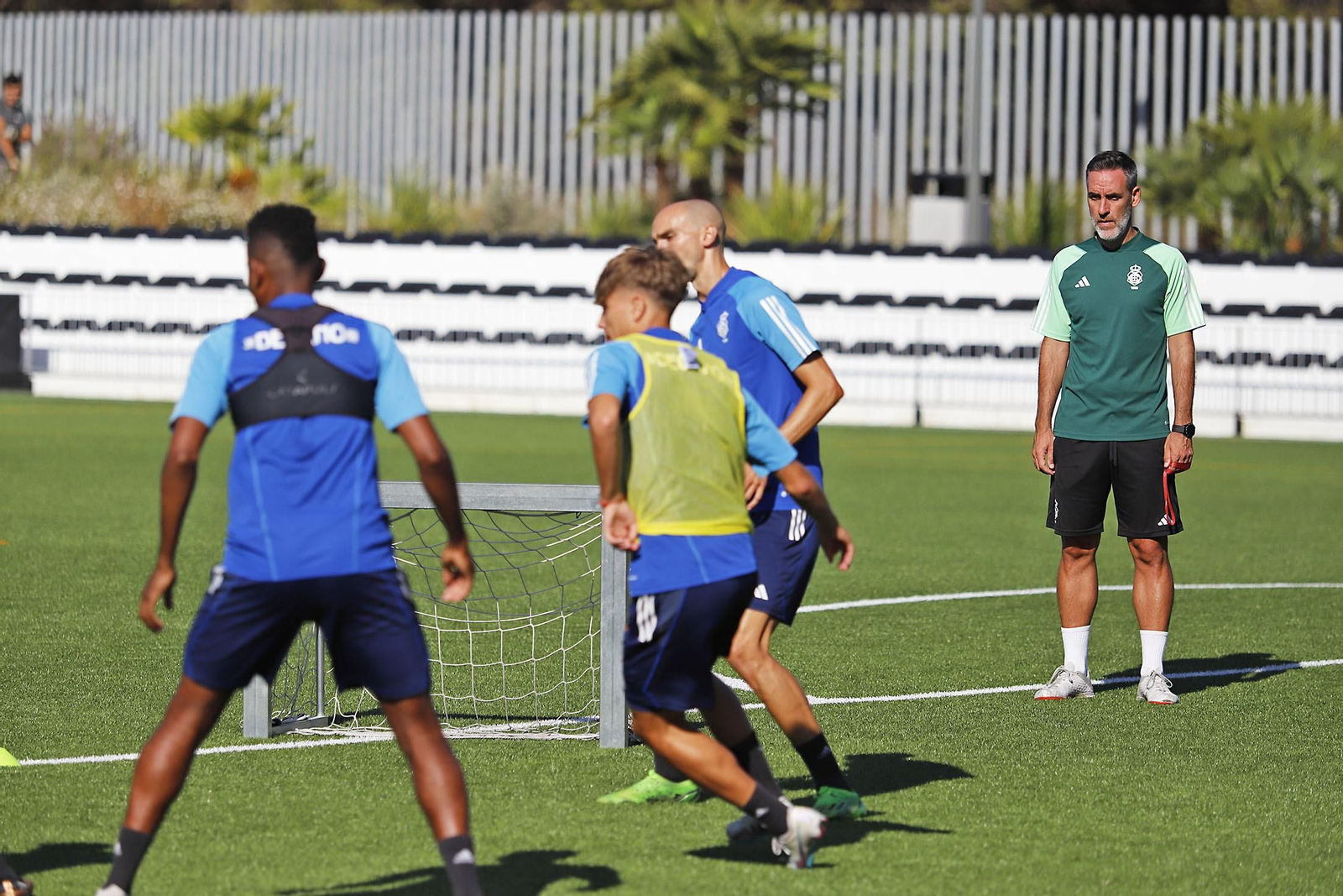 Imágenes del entrenamiento del Recreativo de Huelva