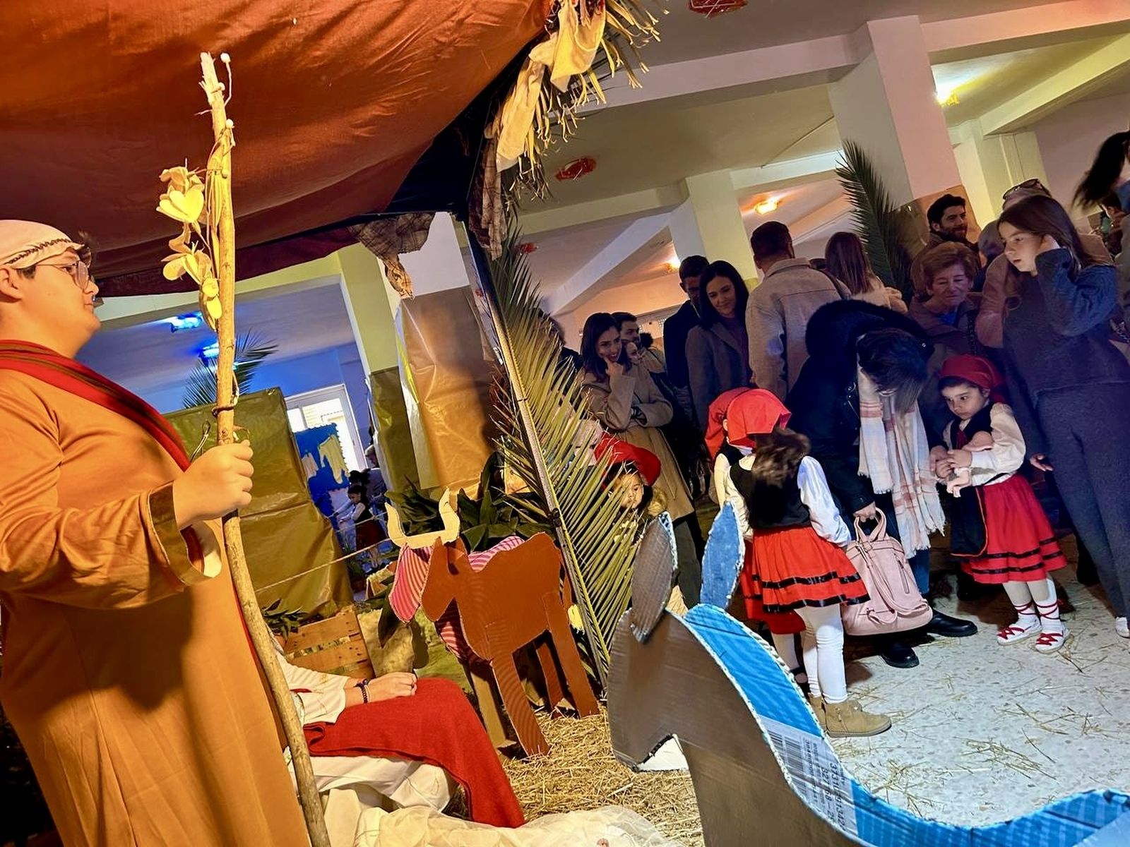 El Belén Viviente del colegio Mercedarias de Córdoba, en imágenes