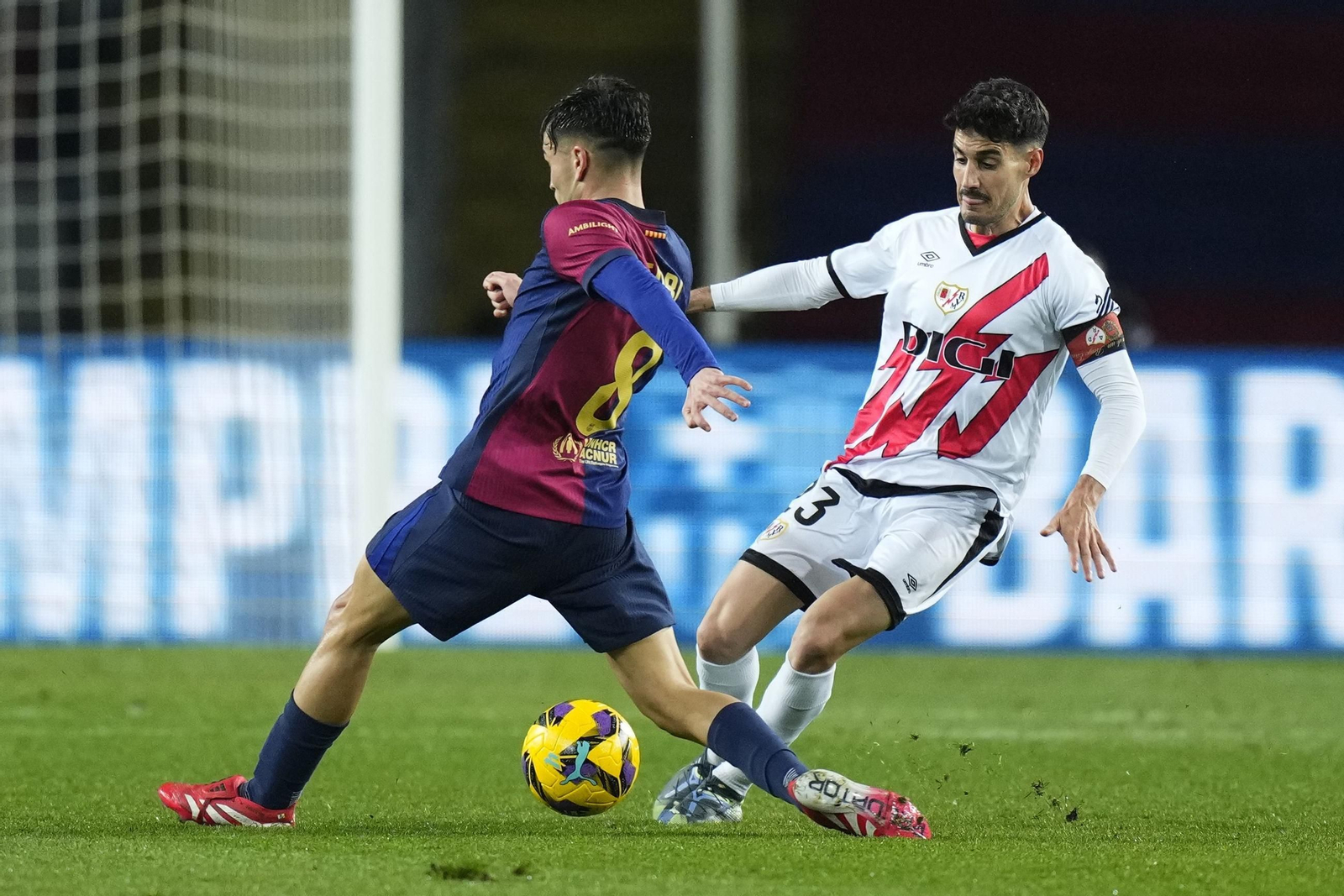 Las fotos del polémico Barcelona - Rayo Vallecano
