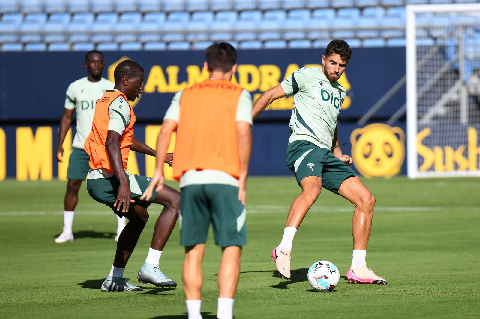 Una sesión reciente del Cádiz.