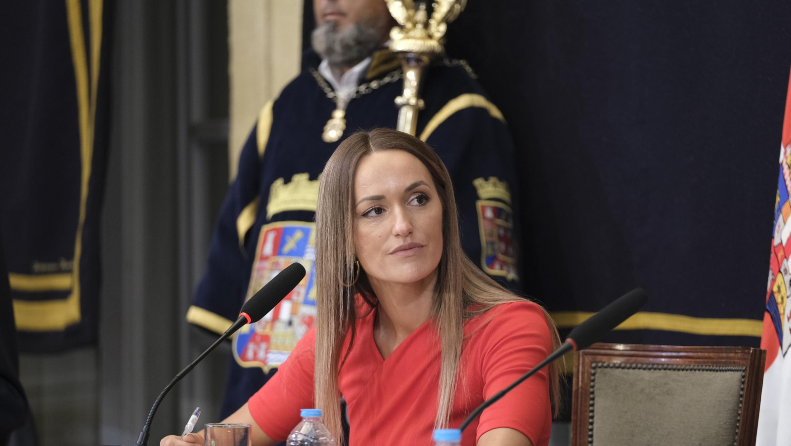 Imágenes del acto de constitución de la Diputación de Almería