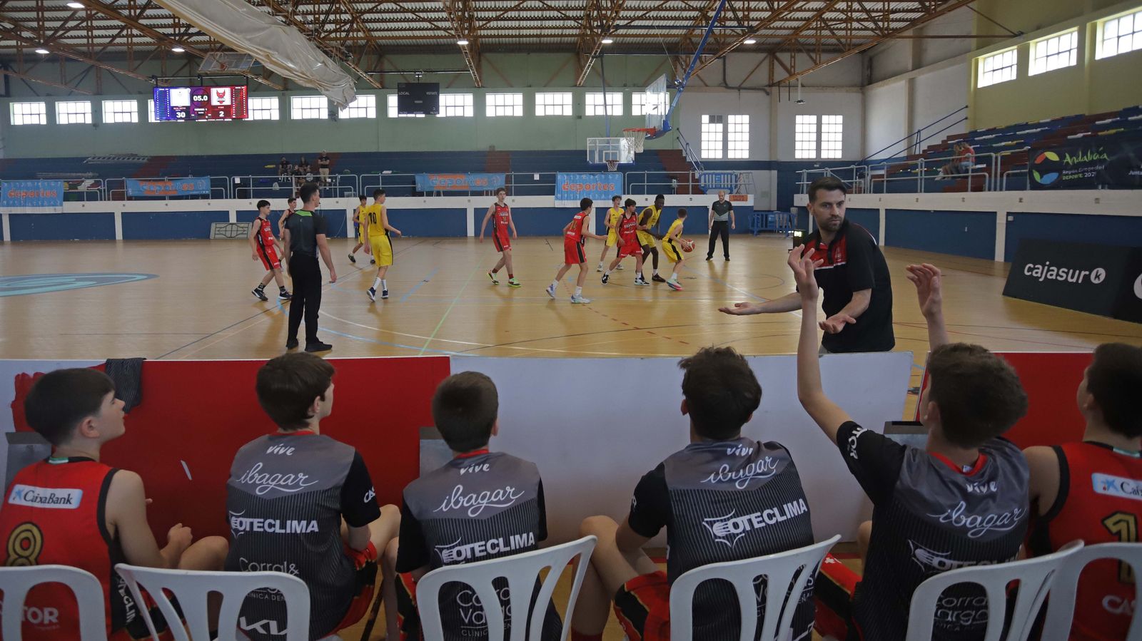 Fotos de las semifinales del Campeonato de Andalucía infantil masculino de La Línea