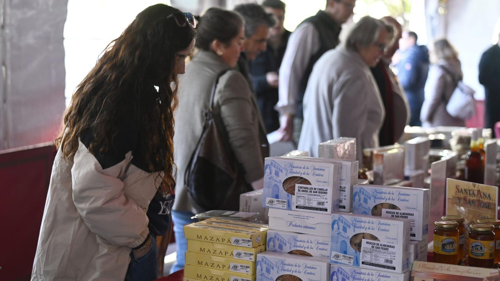 Muestra de dulces conventuales en Las Tendillas.