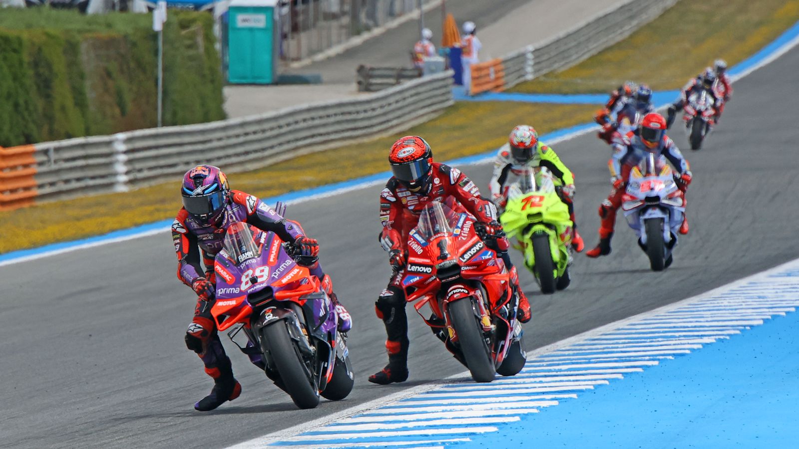 Imágenes de la carrera de MotoGP del Gran Premio de España