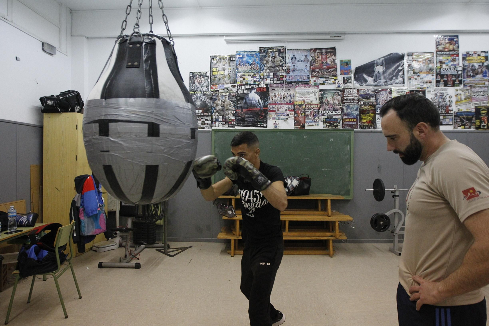 Fotogalería de un entrenamiento de Salvador Barón, el 'Rey Gitano'