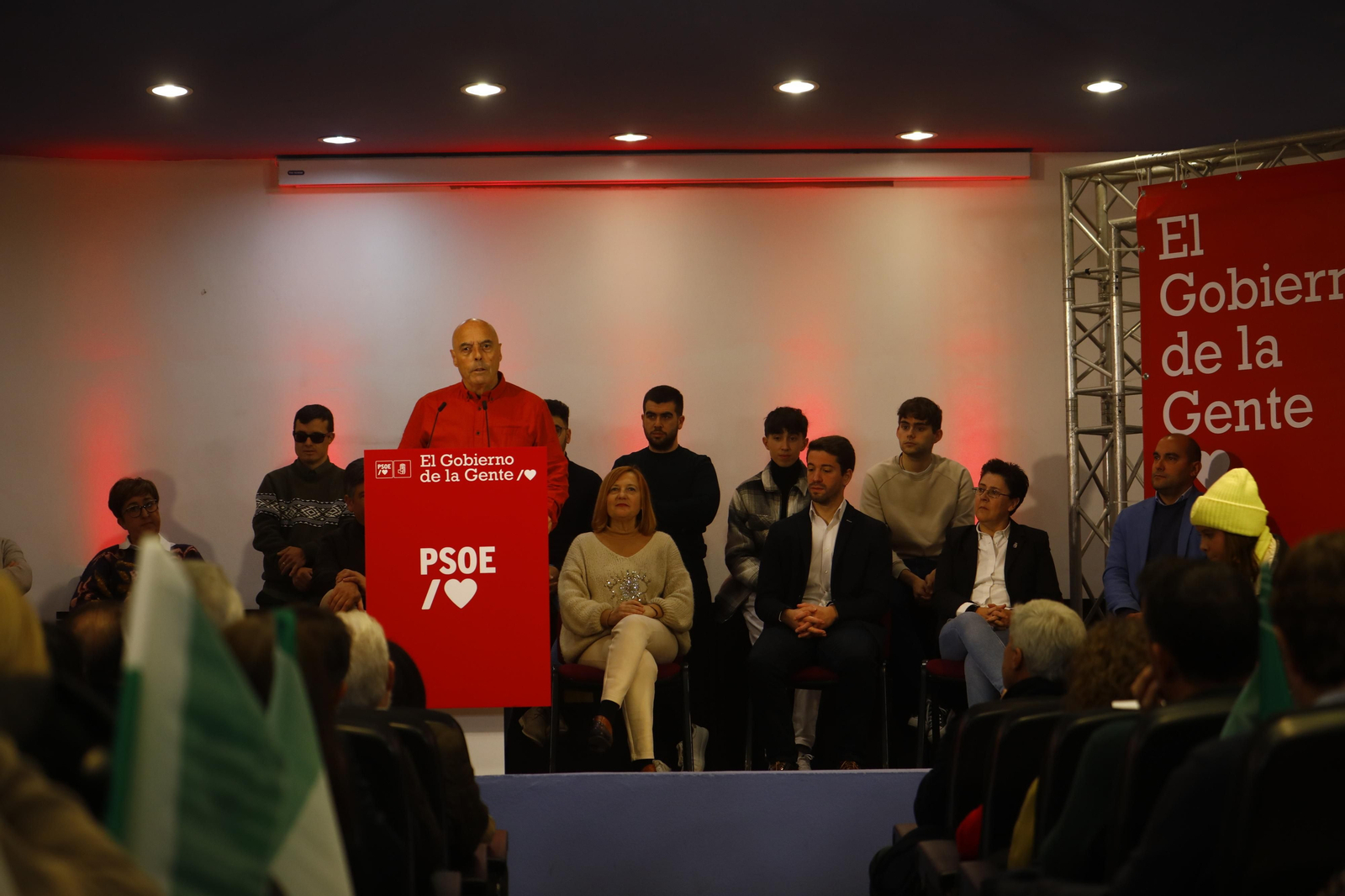 La presentación de Antonio Hurtado como candidato del PSOE a la Alcaldía de Córdoba, en imágenes