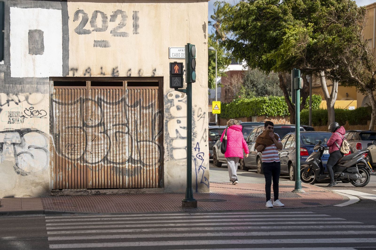 La Borrasca Leonardo se ensaña con Almería, en imágenes