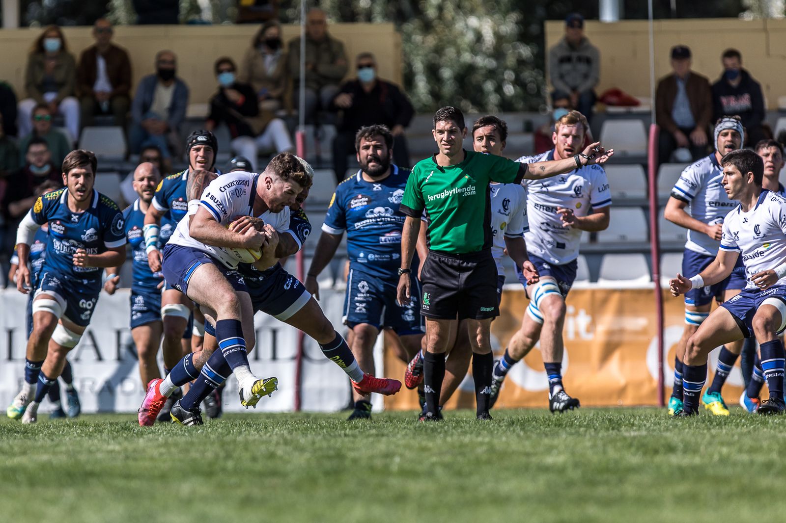 O'Brian avanza en campo vallisoletano.