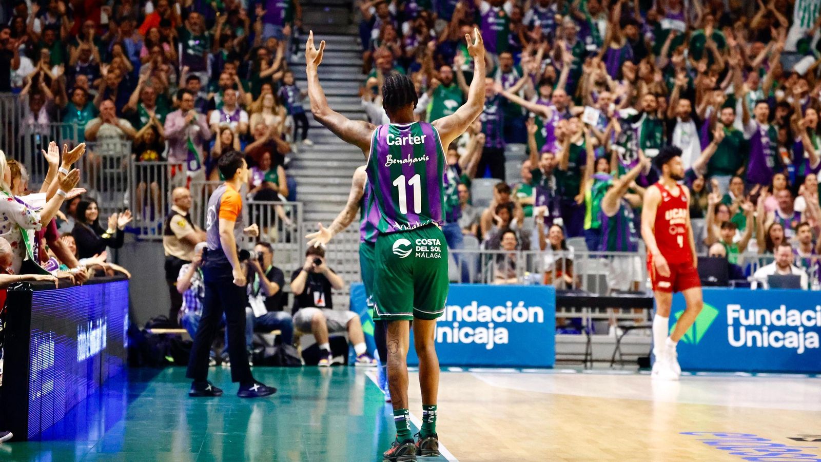 Las fotos del Unicaja-UCAM Murcia